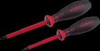 CIMCO 117750 - VDE-Schraubendreherset, SLIM, 1x PZ FL 1 + 1x PZ FL2