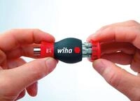 WIHA 33764 - Schraubendreher mit Bit Magazin magnetisch