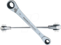 PROXXON 23236 - Ringratschenschl&uuml;ssel, SW 10-19, 4-in-1