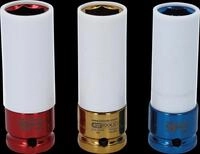 KS 515.1005 - 1/2" Alu-Felgen Kraft-Stecknuss-Satz, 3-teilig