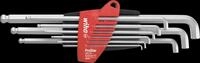 WIHA 35481 - Stiftschl&uuml;ssel Set im ProStar Halter, Sechskant-Kugelkopf, 10-tl