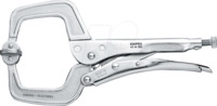 KN 42 44 280 - Schwei&szlig;-Gripzange mit beweglichen Backen, 280 mm