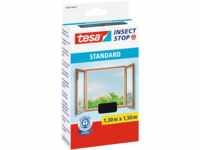 TESA 55672 AN - tesa® Insect Stop, Fenster, 1,30 m x 1,50 m, anthrazit