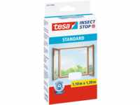 TESA 55671 WS - tesa® Insect Stop, Fenster, 1,10 m x 1,30 m, weiß