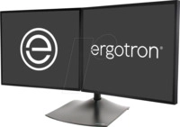 ET 33-322-200 - Ergotron DS100 Standfu&szlig; f&uuml;r 2 Monitore, bis 24 Zoll