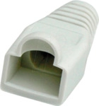 ROLINE 12011085 - Knickschutzt&uuml;lle f&uuml;r RJ45, grau, 10 St&uuml;ck