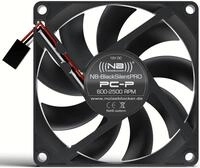 NOISEBLOCK PCP - Noiseblocker BlackSilent Pro Fan PCP, 80 mm