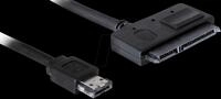 DELOCK 84396 - Kabel Power Over eSATA > SATA 22pin 0,5m