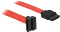 DELOCK 84220 - Kabel SATA 50cm rot ob/ge