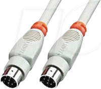 LINDY 31532 - 8 pol. Mini DIN Kabel, Stecker / Stecker, 2,0 m