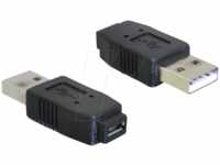 DELOCK 65029 - USB micro B Buchse auf USB 2.0 A Stecker