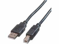 ROLINE 11028808 - USB 2.0 Kabel, A St. auf B St., 0,8 m