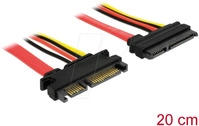 DELOCK 84362 - SATA 6 Gb/s 22 Pin Stecker > SATA 22 Pin Buchse (5 V + 12 V) 20