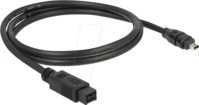 DELOCK 82588 - FireWire 9 Pin Stecker > 4 Pin Stecker, 1 m