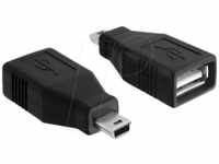 DELOCK 65277 - USB 2.0 A Buchse auf USB Mini B Stecker