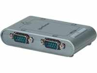 MANHATTAN 151047 - USB-B Konverter, 4x RS232, 9-Pol, MCS7840, 0,45 m