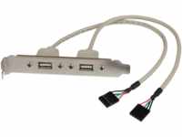 ST USBPLATE - Slotblech 2x USB-A Port