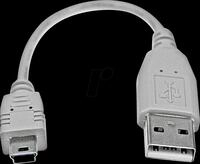ST USB2HABM6IN - USB 2.0 Kabel, A Stecker auf Mini B Stecker, 15 cm