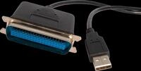 ST ICUSB1284 - Adapter Kabel USB A auf 36-pol Centronics, 1,8 m
