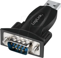 LOGILINK AU0034 - USB 2.0 Konverter, A Stecker auf RS232