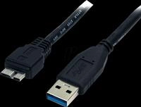 ST USB3AUB50CMB - USB 5 Gb/s Kabel, A Stecker auf Micro B Stecker, 0,5 m