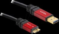 DELOCK 82760 - USB 5 Gb/s Kabel, A Stecker auf Micro B Stecker, 1 m