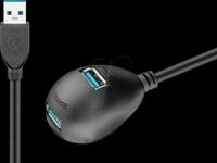 GOOBAY 95918 - USB 5 Gb/s Verl&auml;ngerungskabel mit Standfuss