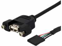 ST USBPNLAFHD3 - USB 2.0 Kabel USB-A Bu. auf USB 4-pin Header, 90 cm