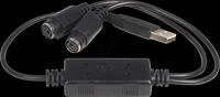 ST USBPS2PC - Adapter USB auf PS/2, f&uuml;r Tastatur/Maus