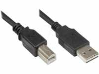 GC 2510-EU03 - USB 2.0 Kabel, EASY A Stecker auf B Stecker, 3 m