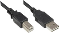 GC 2510-EU03 - USB 2.0 Kabel, EASY A Stecker auf B Stecker, 3 m