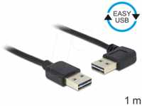 DELOCK 83464 - USB 2.0 Kabel, EASY A Stecker auf A Stecker, 1 m