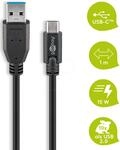 USB 3.1 CA1SW - USB 5 Gb/s Kabel, C Stecker auf A Stecker, 1 m