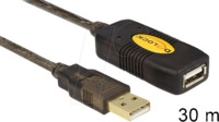 DELOCK 83453 - USB 2.0 Kabel, A Stecker auf A Buchse, 30 m