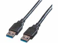 ROLINE 11028970 - USB 3.0 Kabel, A Stecker auf A Stecker, 1,8 m