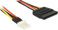DELOCK 83918 - Power SATA 15 Pin St. > Floppy 4 Pin St. 15 cm