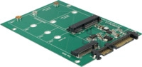 DELOCK 62670 - Konverter SATA 22 Pin > 1 x M.2 NGFF + 1 x mSATA