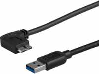 ST USB3AU2MLS - USB 3.0 Kabel, A Stecker auf Micro B Stecker, 2 m, gewinkelt