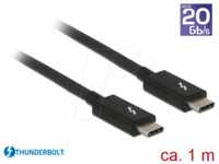 DELOCK 84845 - Kabel Thunderbolt 3 USB-C Stecker > USB-C Stecker 1 m