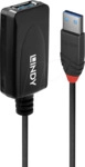 LINDY 43155 - Aktives USB 5 Gb/s-Kabel, A-Stecker > Buchse, 5 m