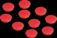 FRANKEN HM3001 - Magnete, 32 mm, rot, 10 St&uuml;ck