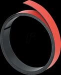 FRANKEN M80201 - Magnetband, 100 cm x 10 mm, rot