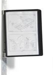 DURABLE 591401 - Sichttafelsystem VARIO&reg; MAGNETIC WALL 5, Set, schwarz