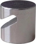 FRANKEN HMN16 - Magnete, mit Haken, 16 mm, silber, 4 St&uuml;ck