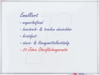 FRANKEN WB100X75 - Whiteboard, 100,0 x 75,0 cm, X-tra!Line&reg;