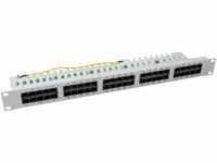 ISDN-PANEL 50 - 19'' ISDN Patchpanel, 50-fach