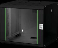 DIGITUS 19 09USW - 19" Wandgeh&auml;use, 9HE, 450mm Tiefe, schwarz