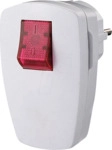 BACH 911.273 - Schutzkontaktstecker Typ EF - CEE 7/7, wei&szlig;