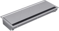 BACH 338.0205 - Einbaurahmen CONI zur Integration in den Tisch, 387 x 151 x 56 m