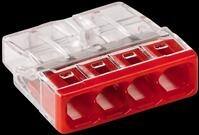 WAGO 2273-0204 - COMPACT-Verbindungsdosenklemme, 4-fach